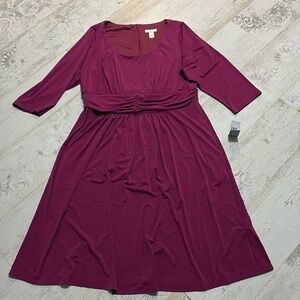 London Times midi dress size 16W NWT